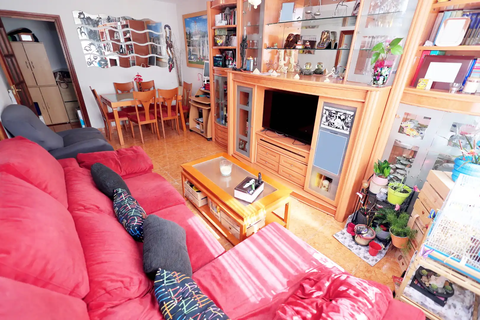 Sala d'estar de Pis en venda en Mejorada del Campo amb Aire condicionat i Calefacció