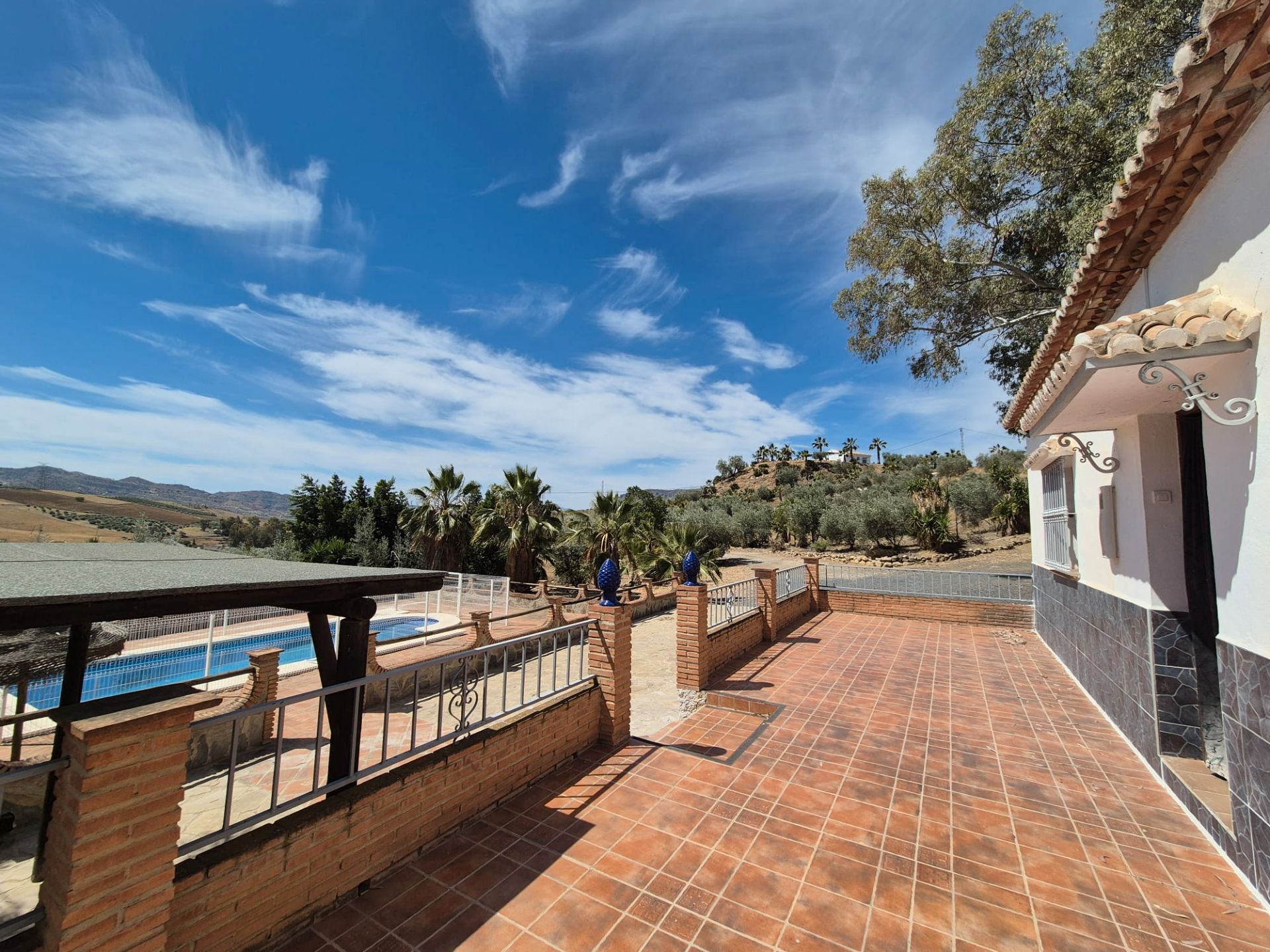 Exterior view of Country house for sale in Álora  with Air Conditioner, Heating and Private garden