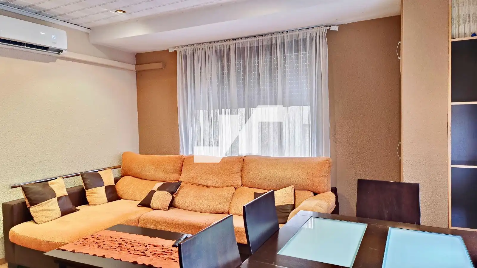 Living room of Flat for sale in Vila-real  with Air Conditioner and Furnished