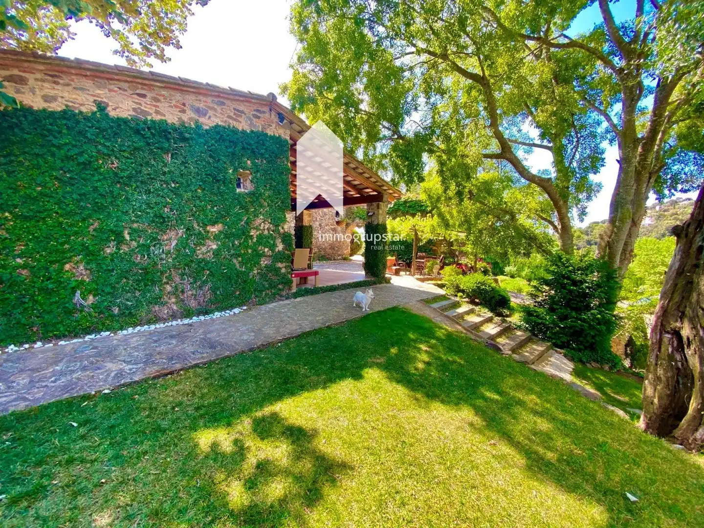 Jardí de Finca rústica en venda en Vall-llobrega amb Aire condicionat, Calefacció i Terrassa