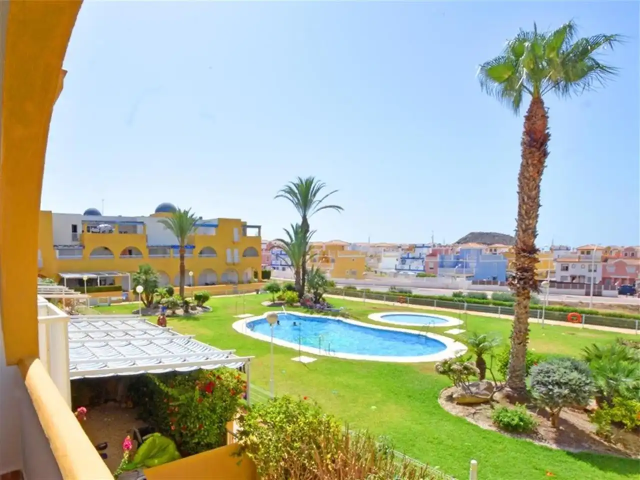 Garden of Apartments for sale in Pulpí  with Air Conditioner, Terrace and Swimming Pool