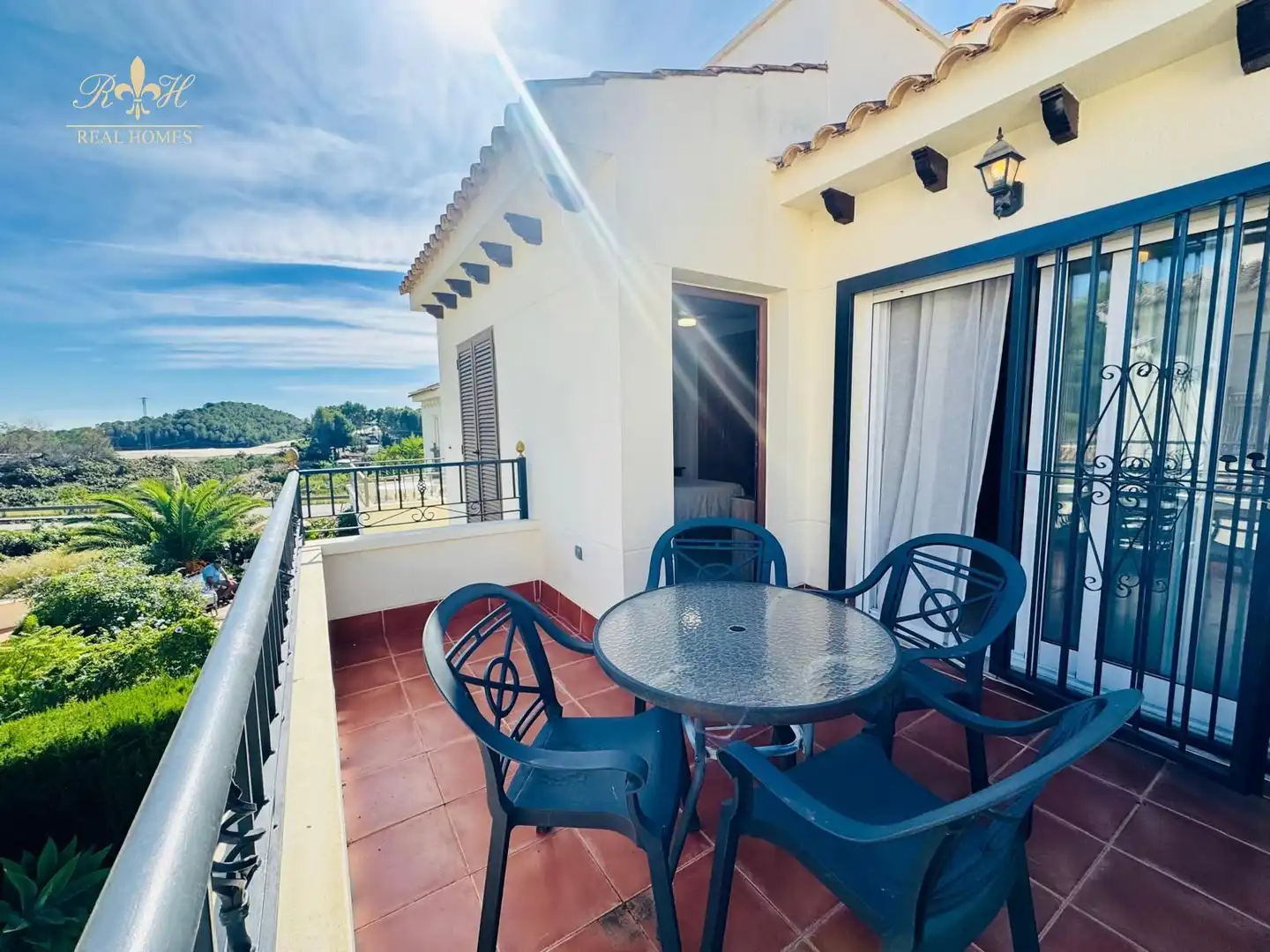 Terraza de Casa adosada de alquiler en Altea con Aire acondicionado, Terraza y Piscina