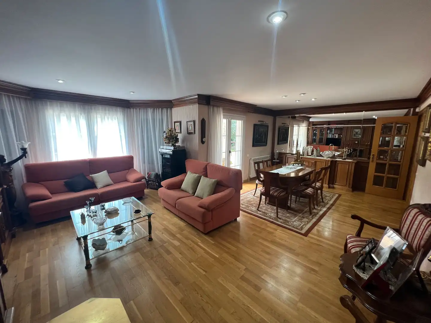 Sala de estar de Casa o chalet en venta en Tàrrega con Aire acondicionado, Calefacción y Jardín privado