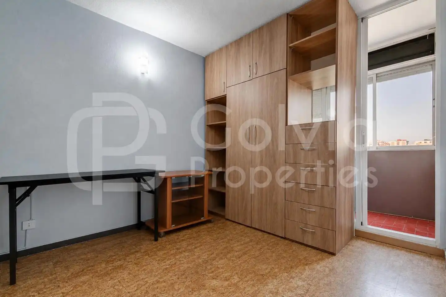 Bedroom of Flat for sale in L'Hospitalet de Llobregat  with Parquet flooring and Balcony