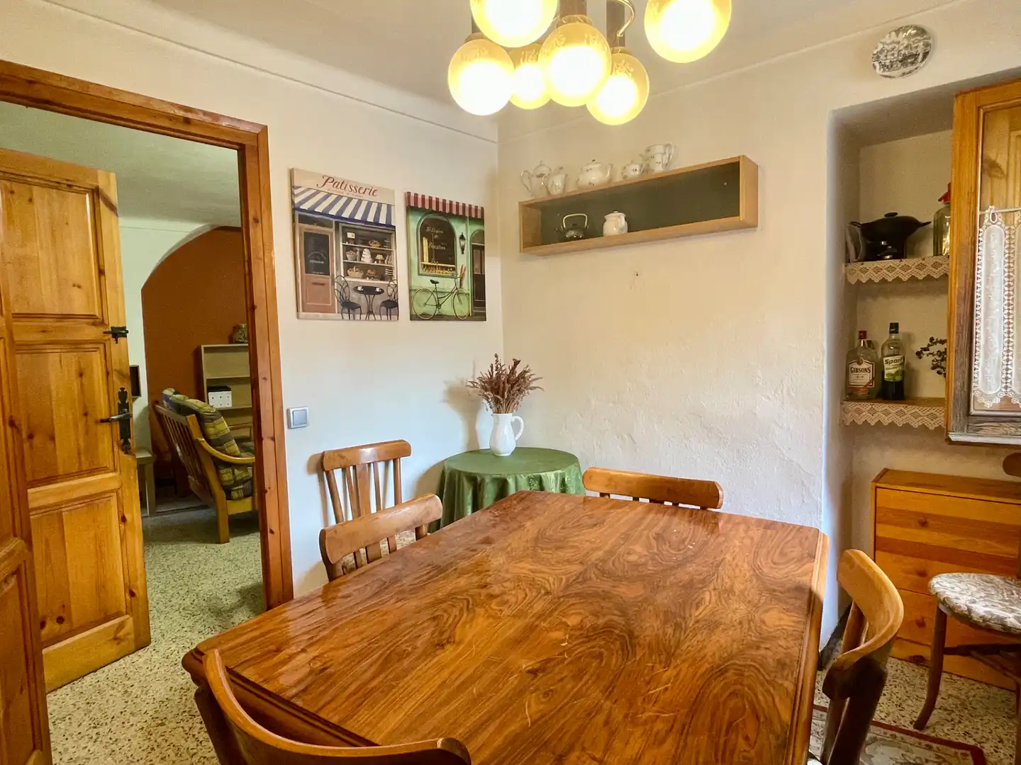 Comedor de Finca rústica en venta en Setcases con Calefacción, Amueblado y Horno