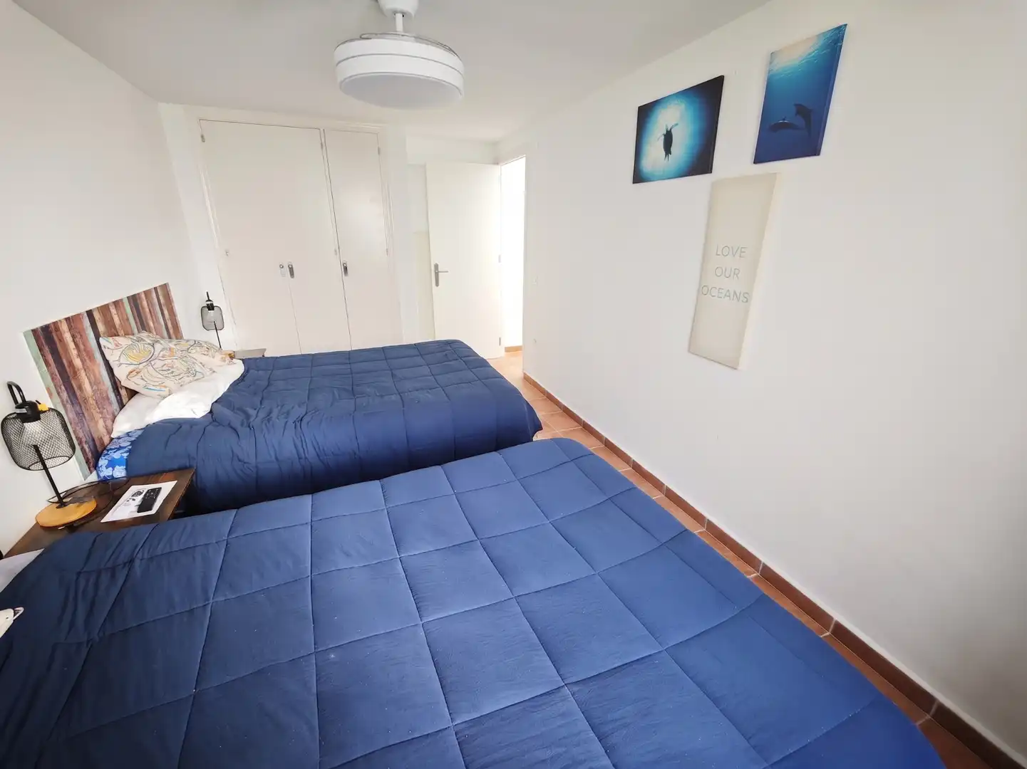 Schlafzimmer von Einfamilien-Reihenhaus zum Verkauf in El Puerto de Santa María mit Klimaanlage, Heizung und Terrasse