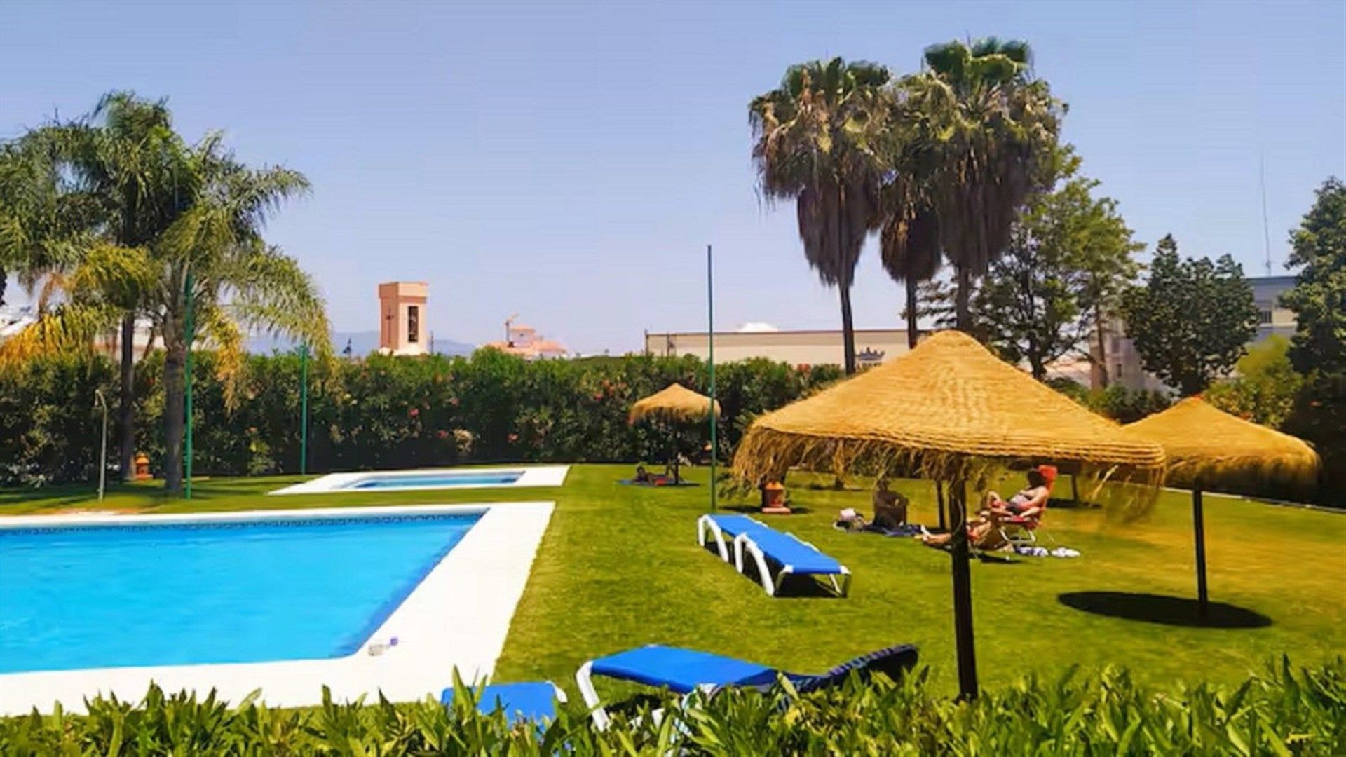 Garden of Apartment for sale in Estepona  with Air Conditioner and Terrace