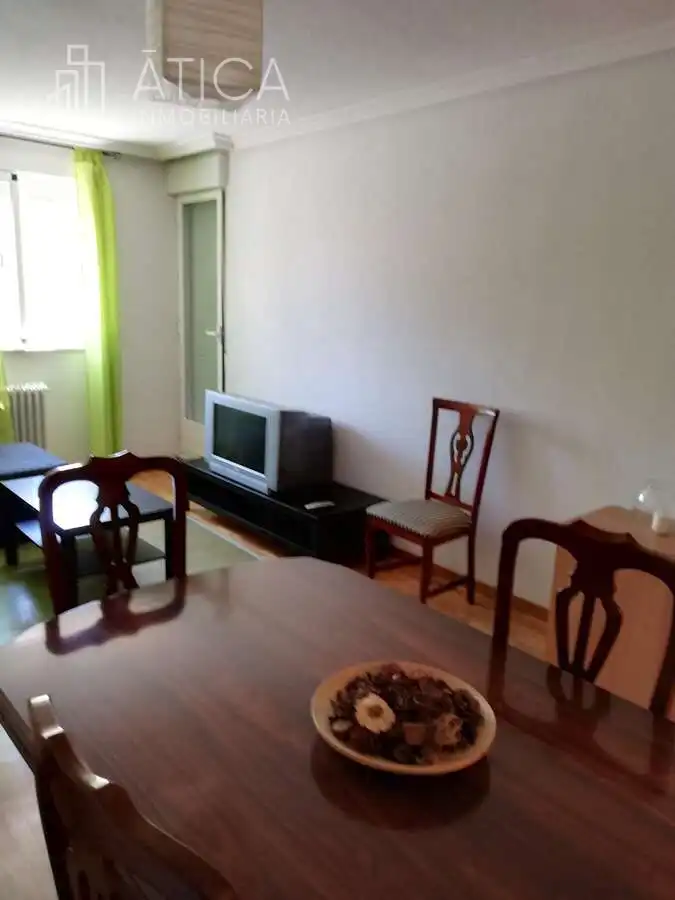 Living room of Flat for rent in Salamanca  with Heating, Furnished and Community pool