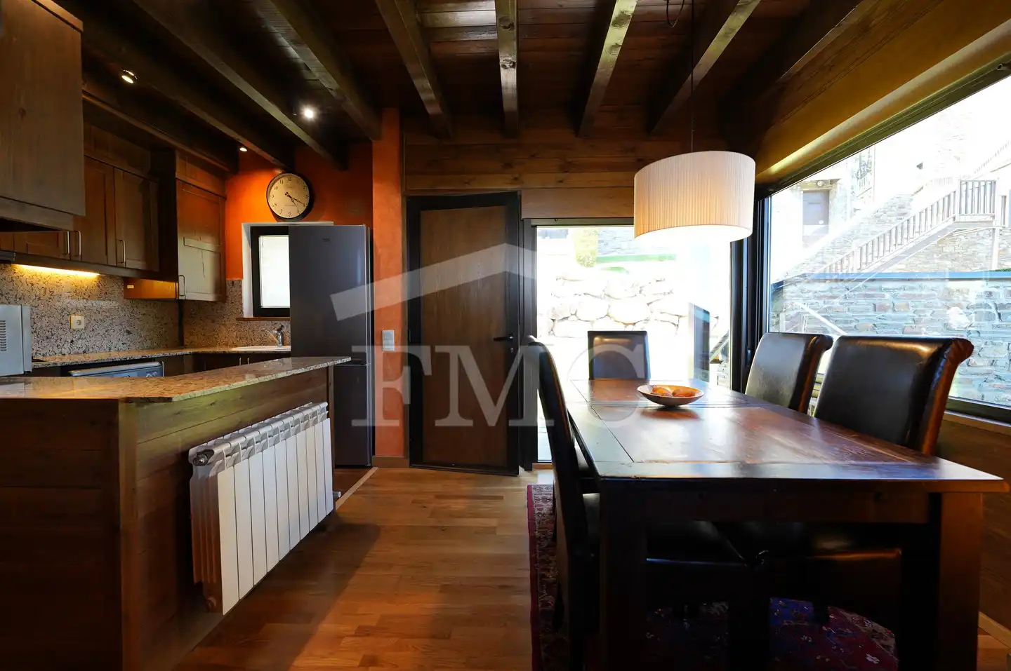Dining room of Houses for sale in Alp  with Heating, Parquet flooring and Terrace