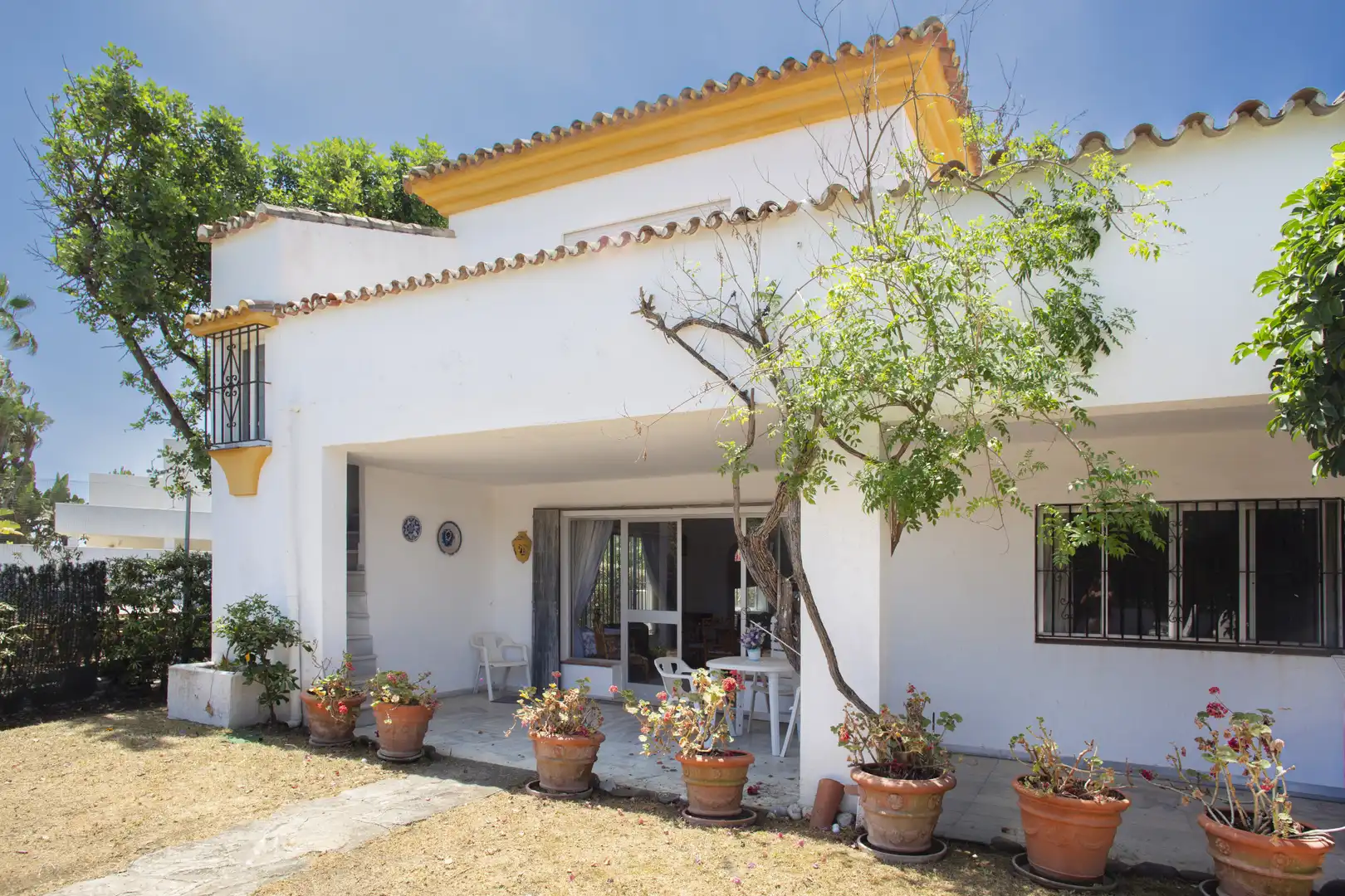 Garden of Houses for sale in Marbella  with Private garden, Terrace and Furnished