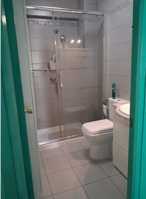 Bathroom of Flat for rent in Santurtzi   with Heating, Terrace and Furnished