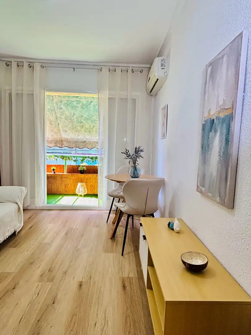 Balcony of Flat for rent in Alicante / Alacant  with Air Conditioner, Furnished and Oven