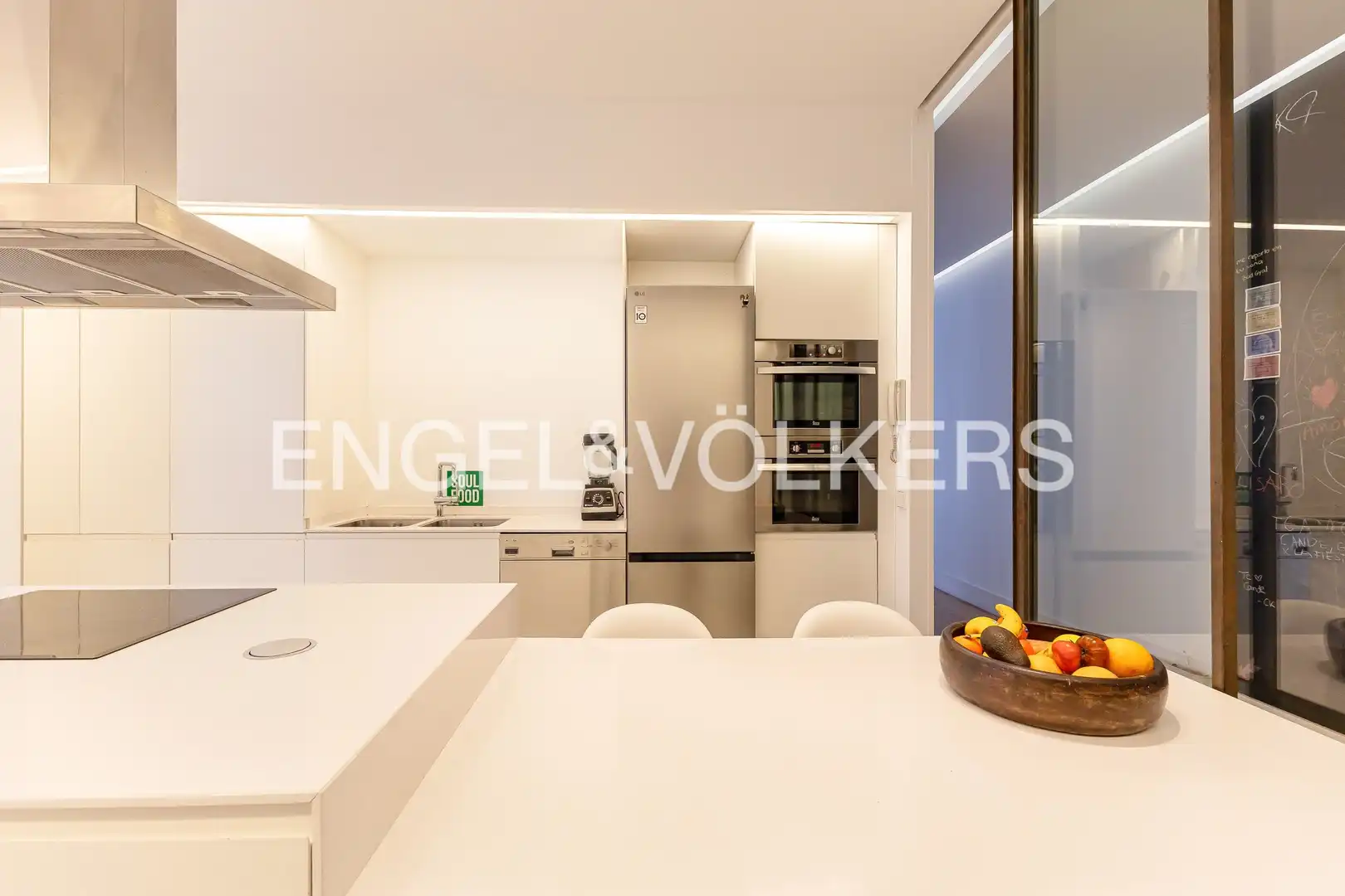 Cocina de Piso de alquiler en Madrid con Aire acondicionado, Calefacción y Parquet