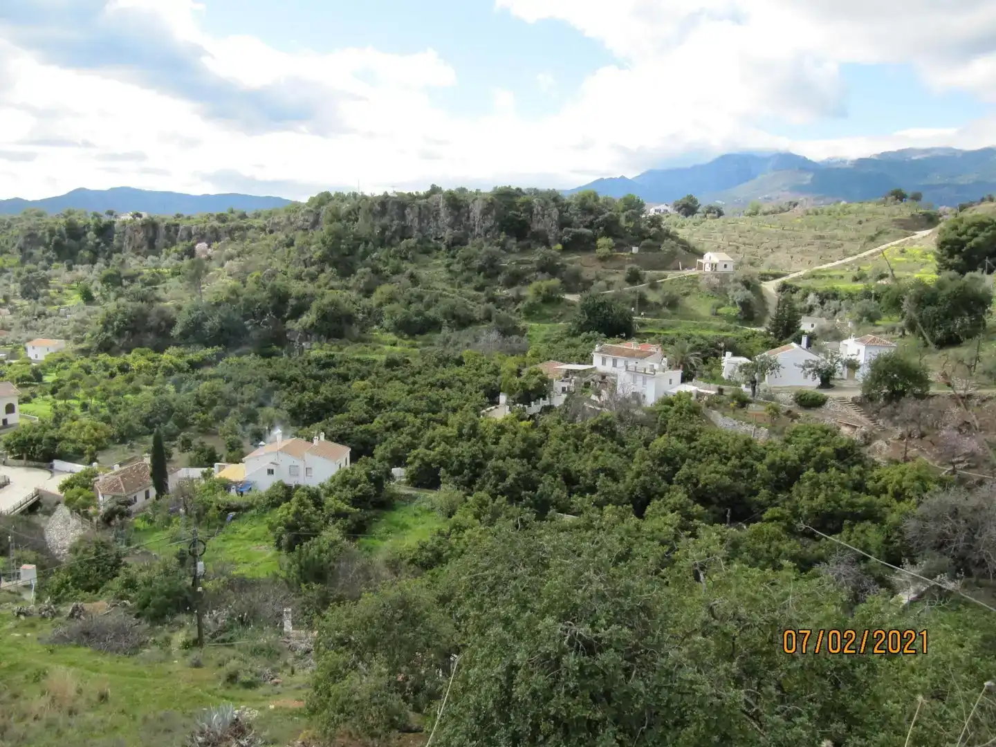 Vista exterior de Casa o chalet en venta en Alozaina con Jardín privado, Piscina y Amueblado