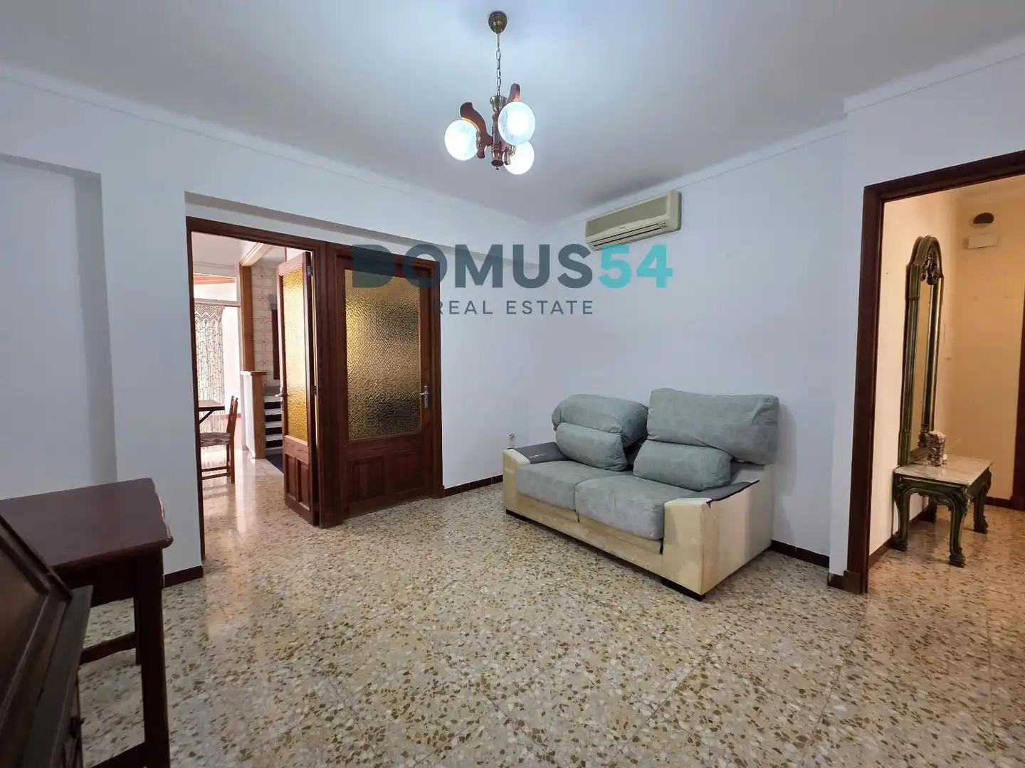 Wohnzimmer von Wohnung zur Miete in Sa Pobla mit Klimaanlage, Terrasse und Möbliert
