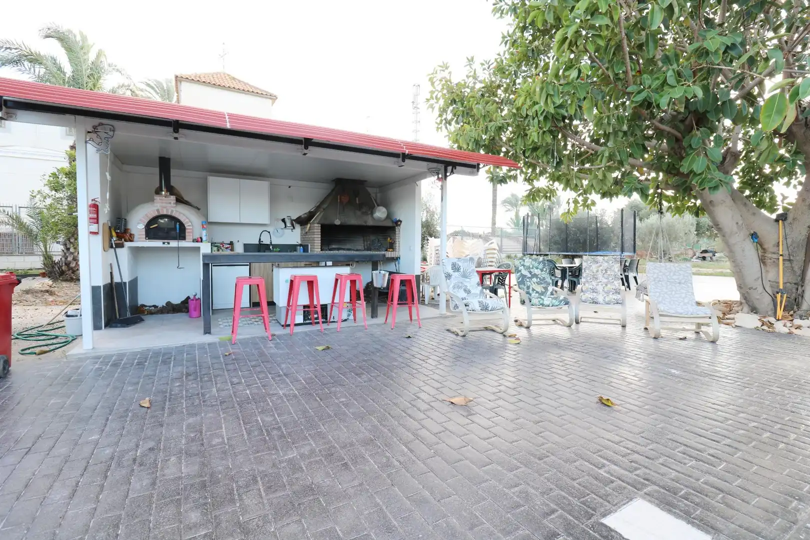 Terraza de Casa o chalet en venta en Elche / Elx con Aire acondicionado, Calefacción y Jardín privado