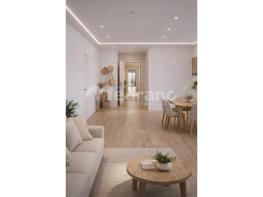 Wohnzimmer von Wohnung zum Verkauf in Benidorm mit Klimaanlage, Privatgarten und Terrasse