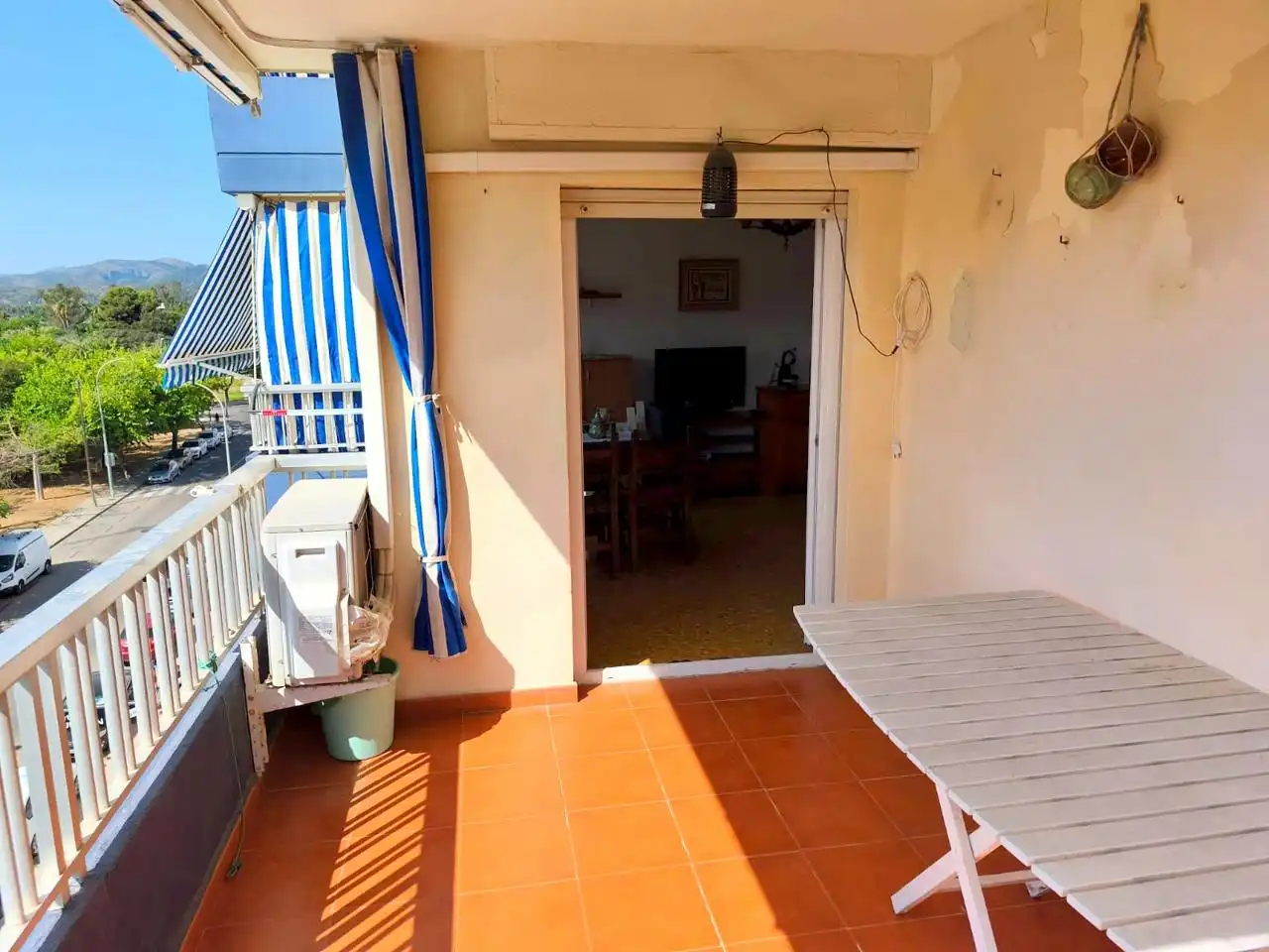 Terraza de Apartamento en venta en Gandia con Aire acondicionado, Terraza y Amueblado