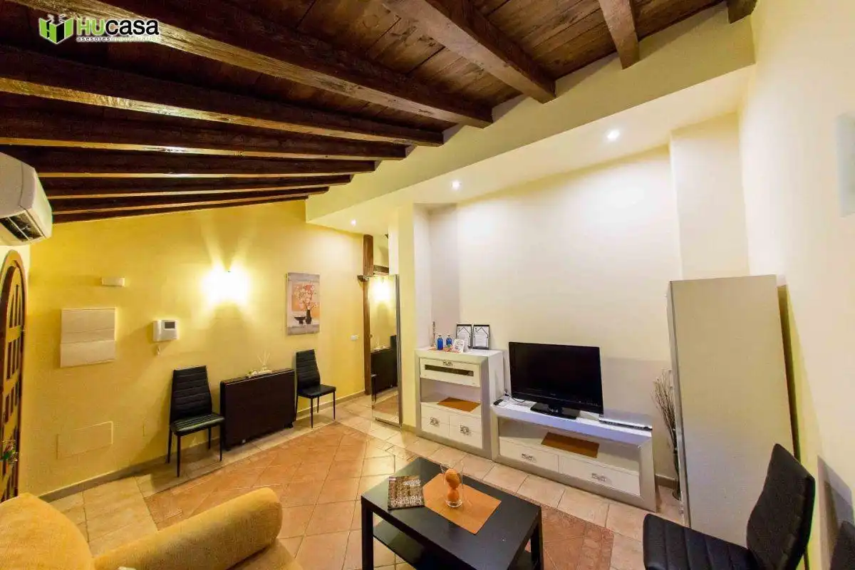 Wohnzimmer von Wohnung zur Miete in Toledo mit Klimaanlage, Heizung und Möbliert
