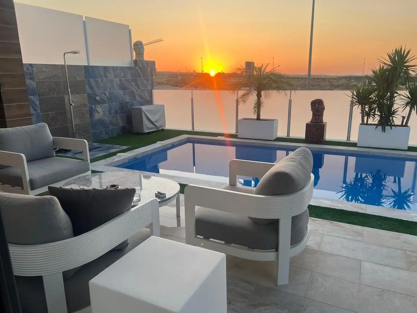 Terrace of Country homes for sale in Orihuela  with Private garden