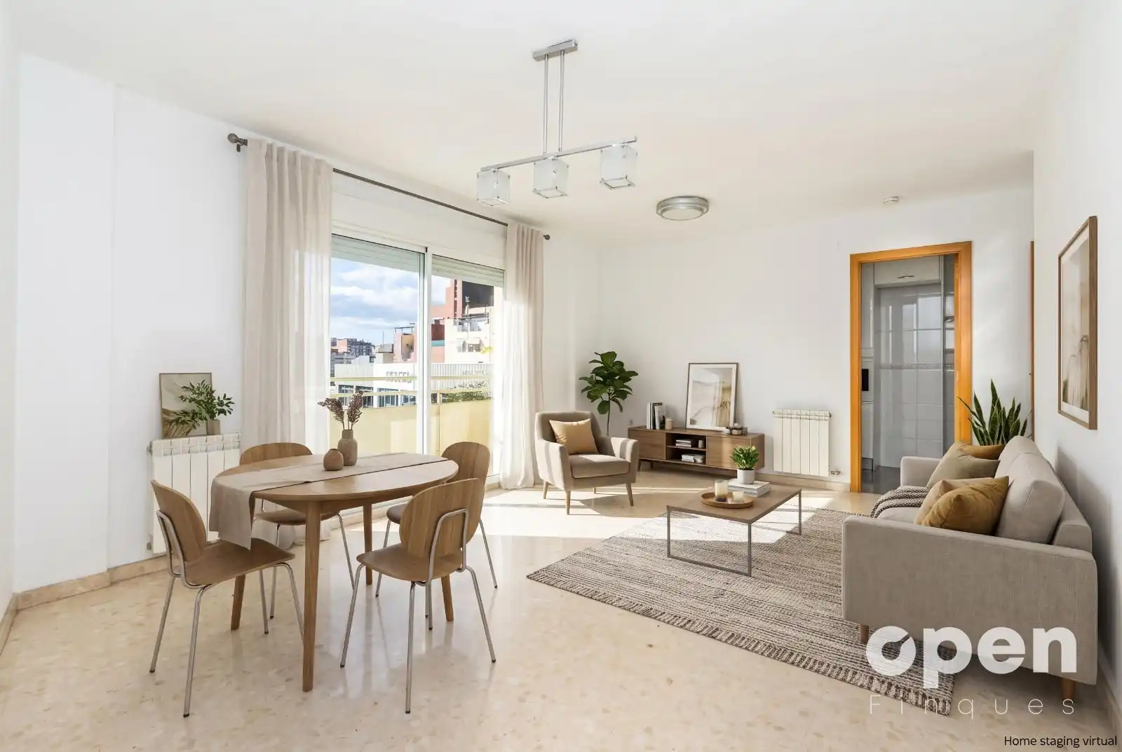 Sala de estar de Ático en venta en Llevant