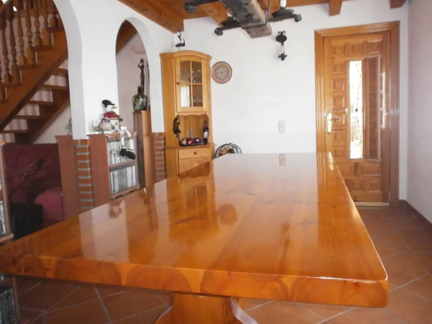 Dining room of Houses for sale in Abades  with Heating, Private garden and Swimming Pool