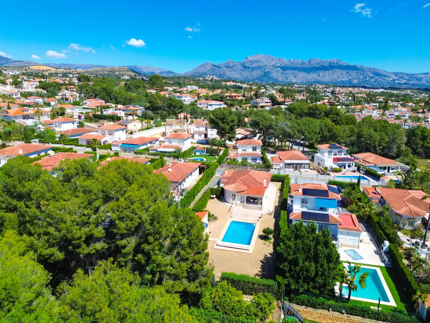 Vista exterior de Casa o chalet en venta en La Nucia