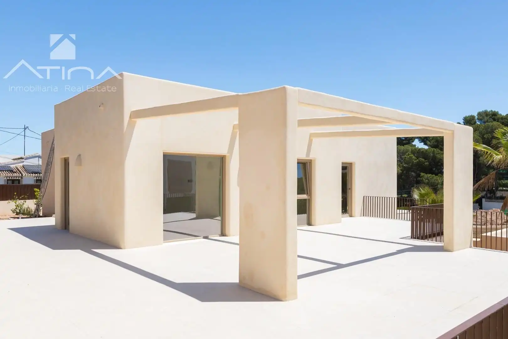 Exterior view of Houses for sale in Jávea / Xàbia  with Air Conditioner, Heating and Private garden