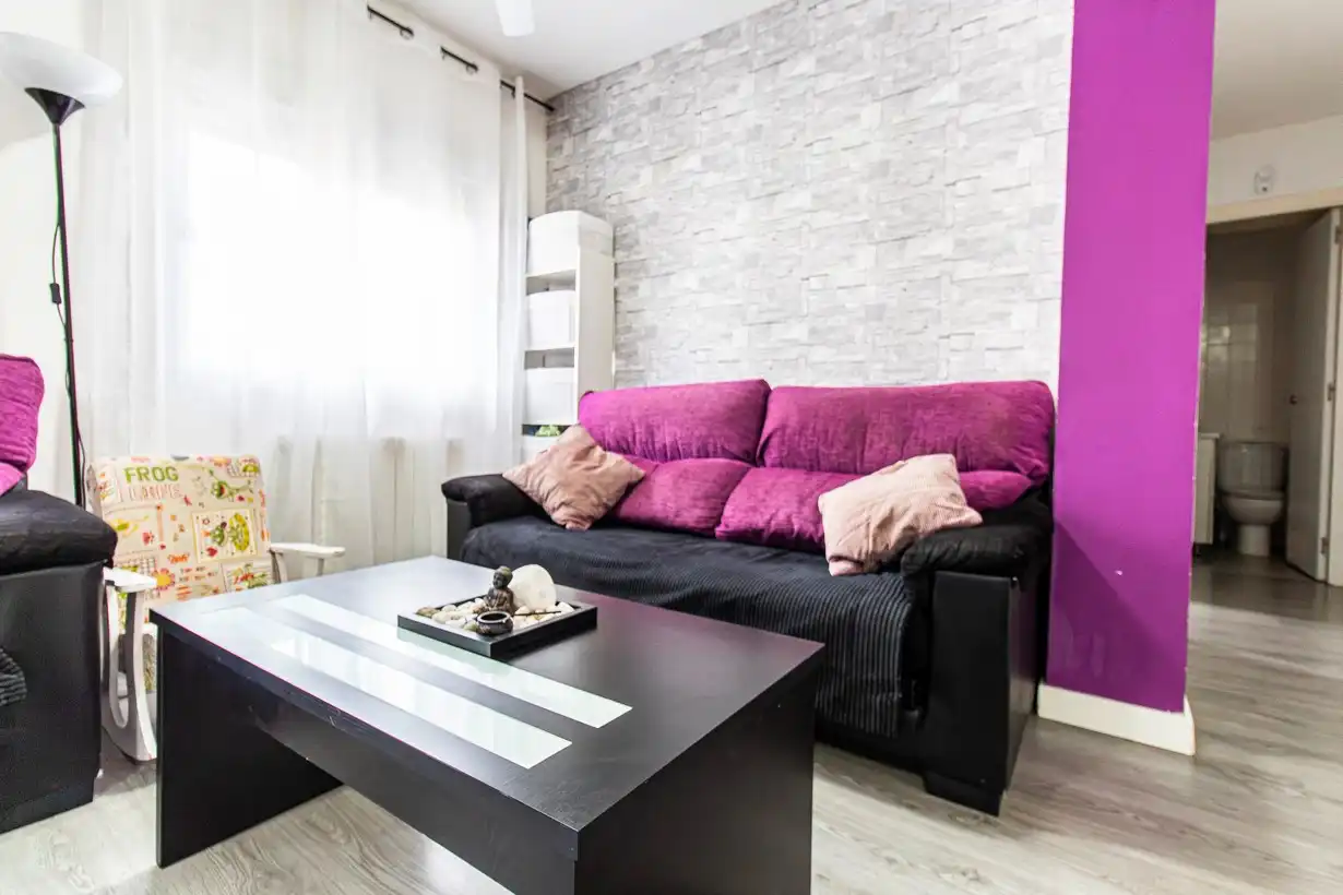 Sala de estar de Piso en venta en Ciudad Lineal