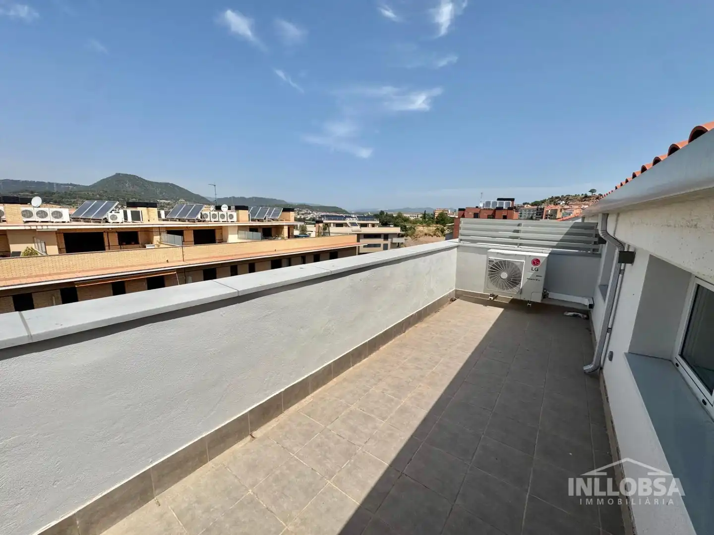 Terraza de Ático de alquiler en Manresa con Aire acondicionado, Calefacción y Terraza