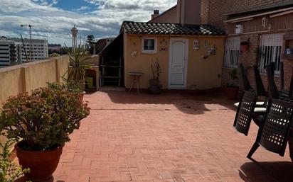 Terrace of Attic for sale in  Valencia Capital  with Terrace, Storage room and Furnished