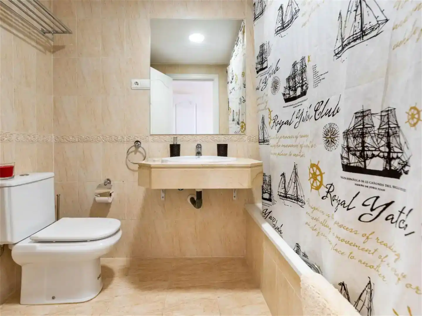 Baño de Ático en venta en Mijas con Aire acondicionado y Piscina