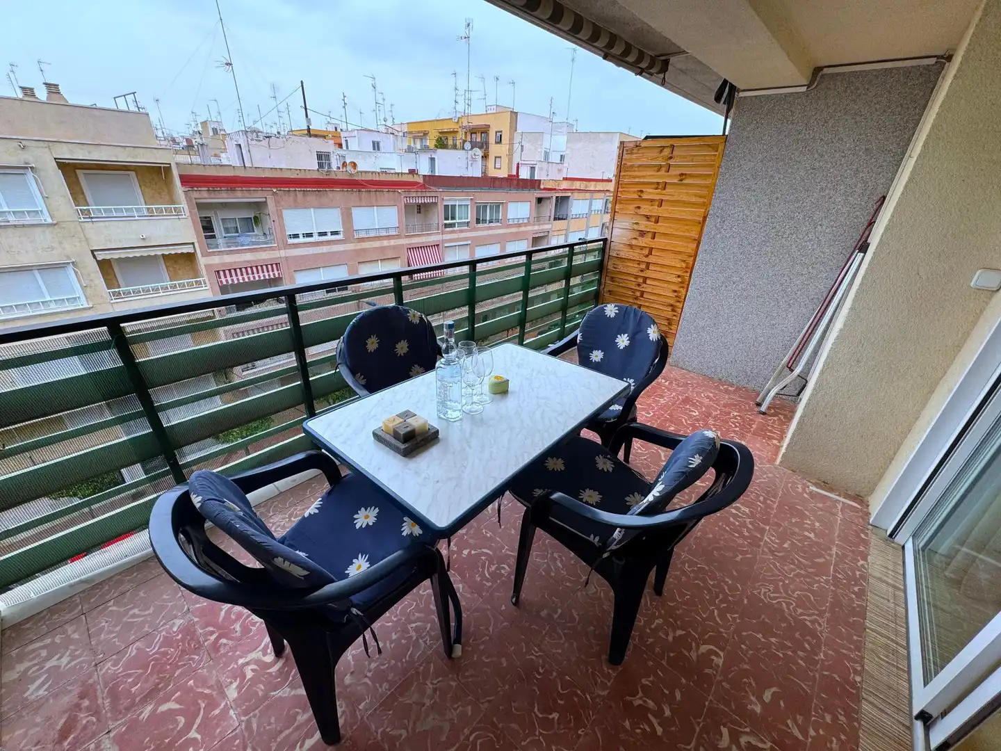Terraza de Apartamento en venta en Santa Pola con Aire acondicionado, Terraza y Amueblado