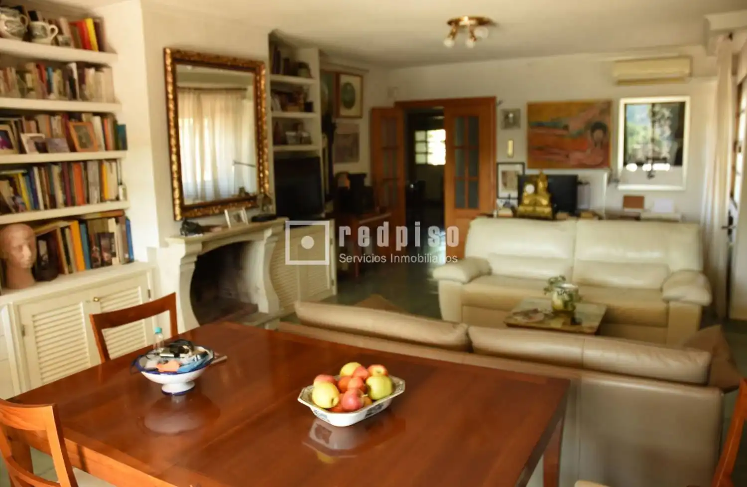 Sala d'estar de Casa o xalet de lloguer en Las Torres de Cotillas amb Aire condicionat, Calefacció i Jardí privat