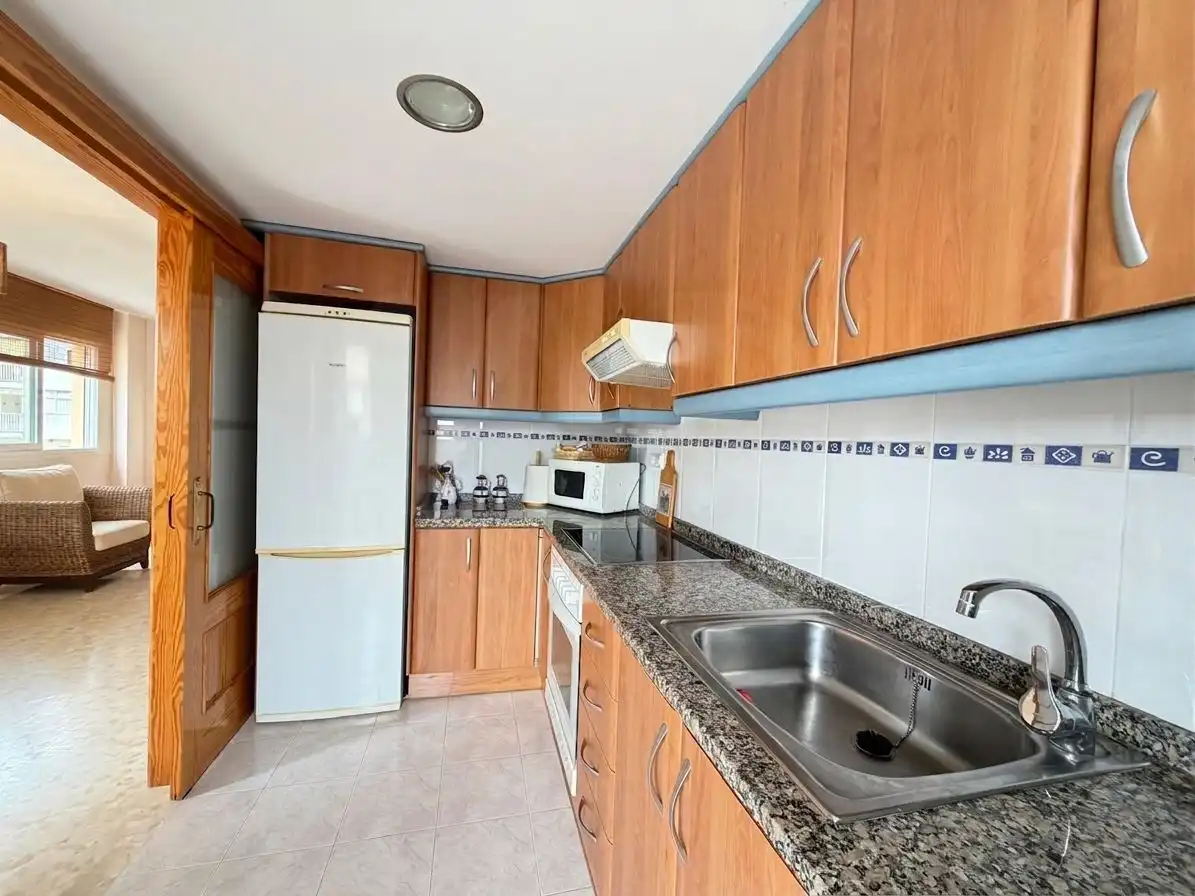 Kitchen of Flat for sale in Daimús  with Terrace and Swimming Pool
