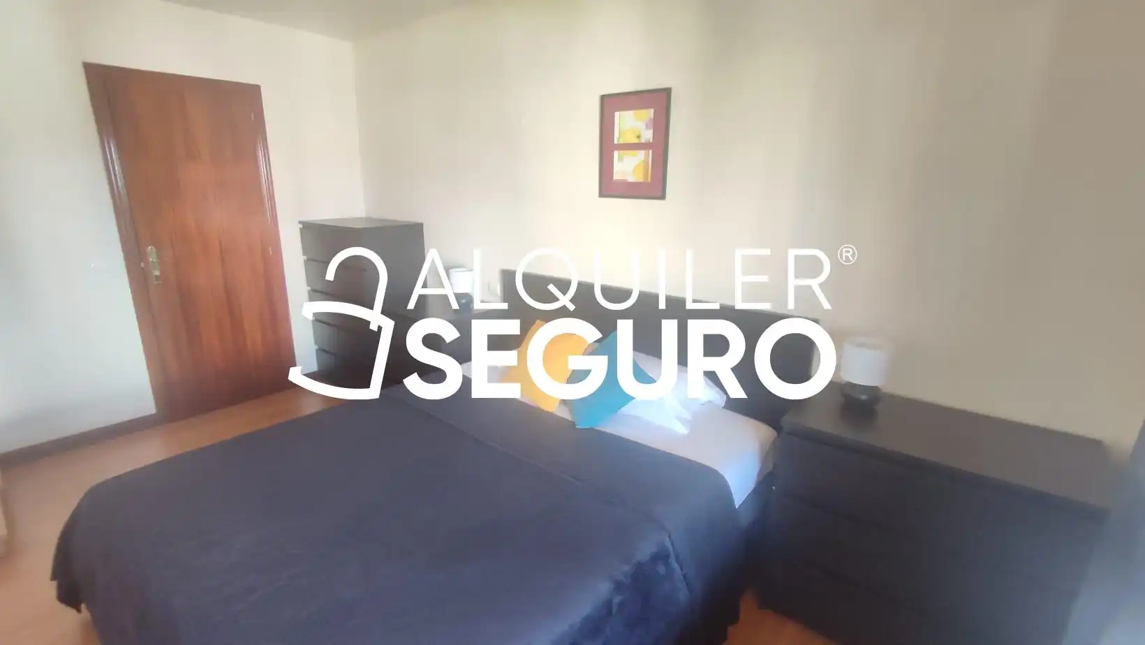 Bedroom of Flat for rent in Madrid  with Air Conditioner, Heating and Terrace