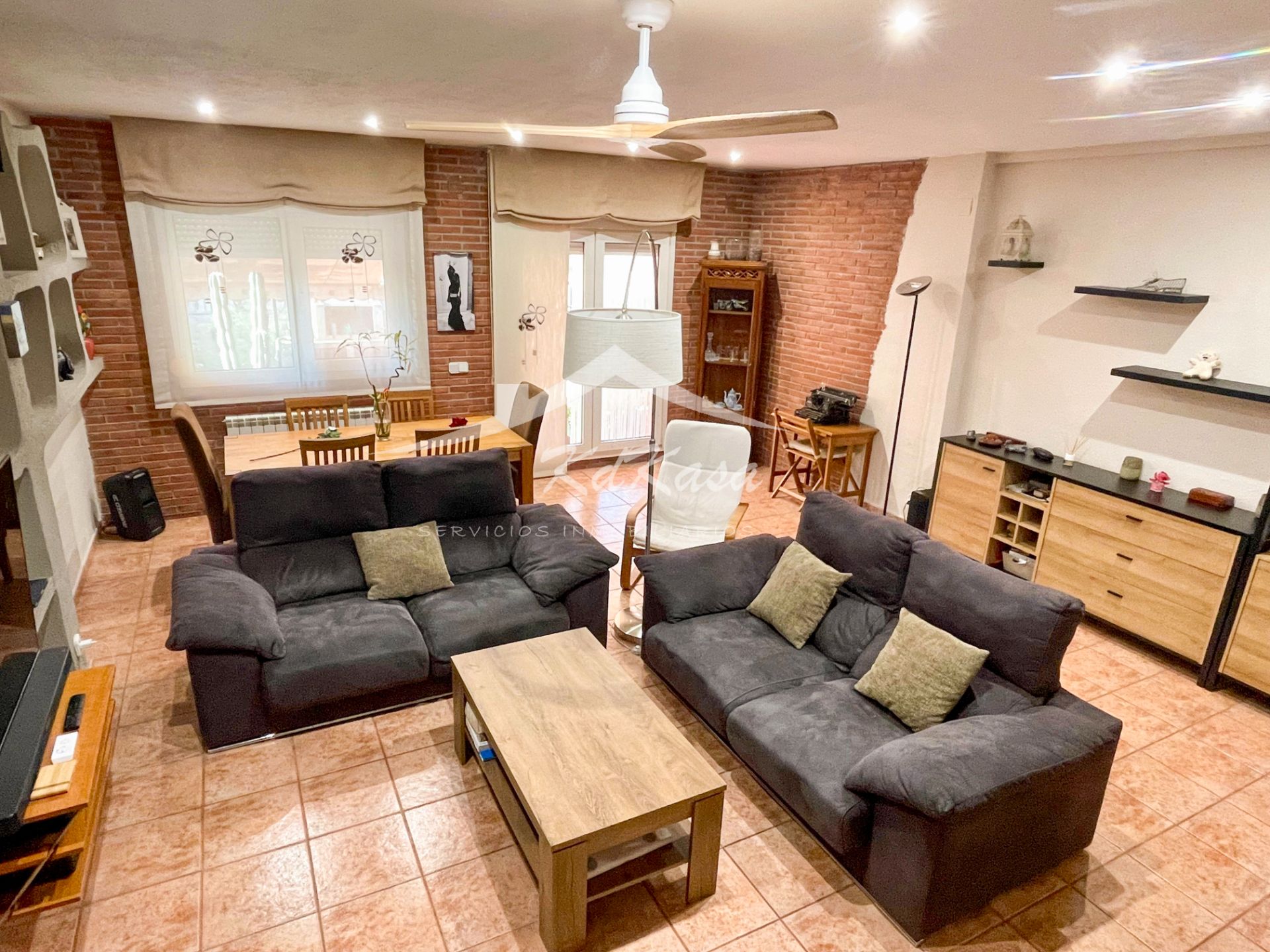 Living room of Single-family semi-detached for sale in  Tarragona Capital  with Air Conditioner, Heating and Private garden