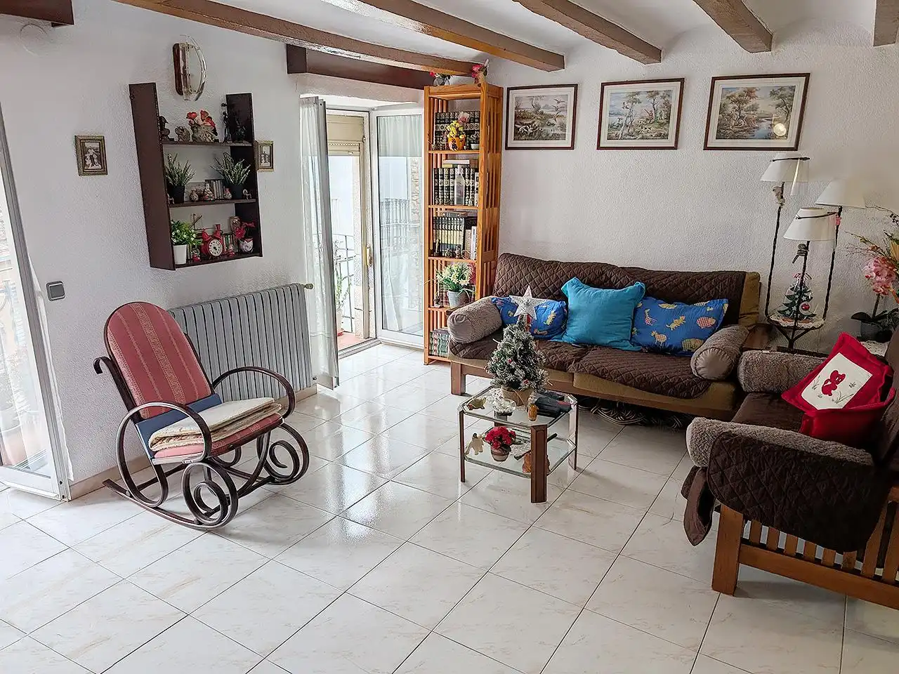 Living room of Houses for sale in Freginals  with Air Conditioner, Heating and Terrace