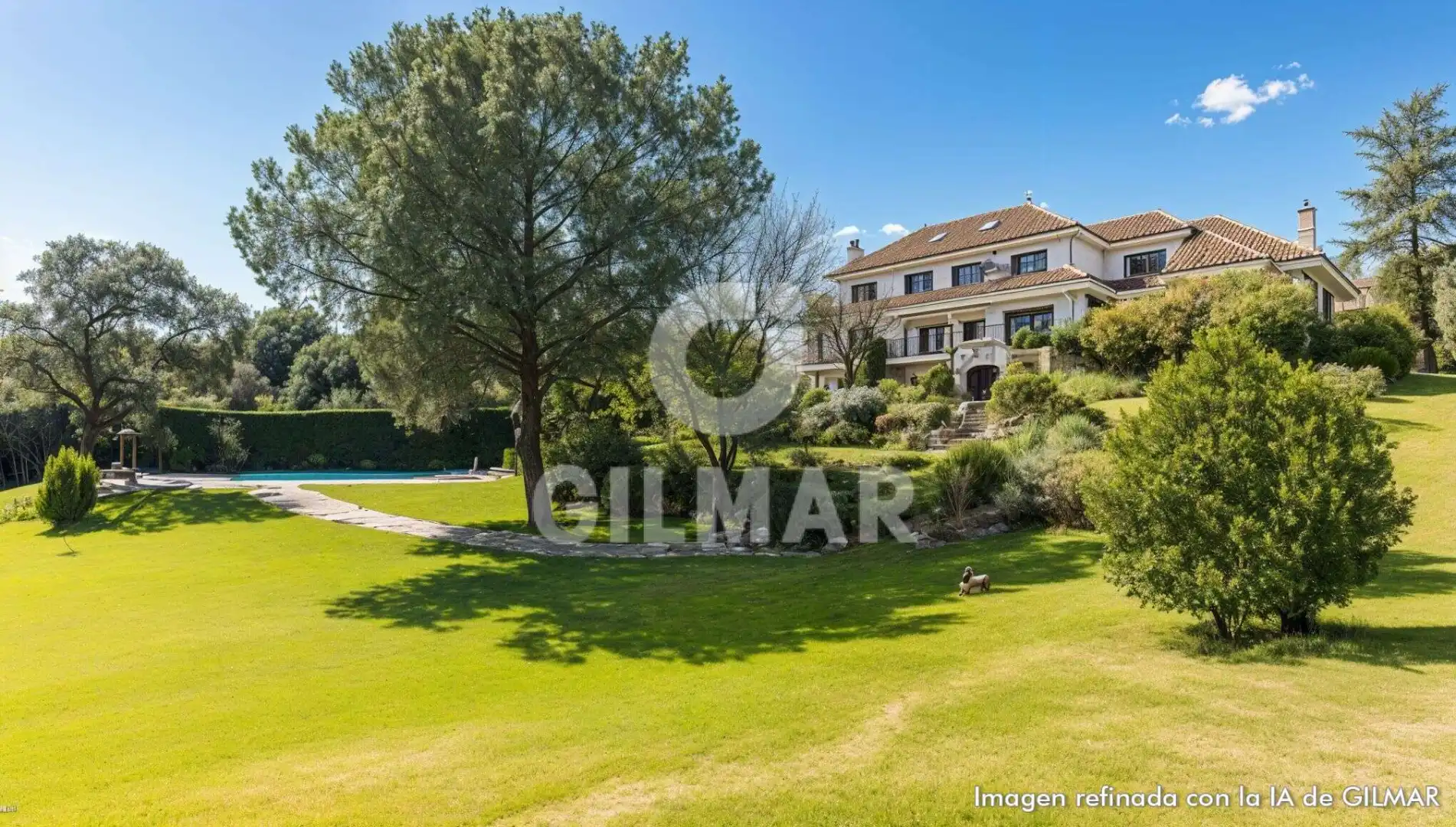 Jardín de Casa o chalet en venta en Las Rozas de Madrid con Aire acondicionado, Calefacción y Jardín privado