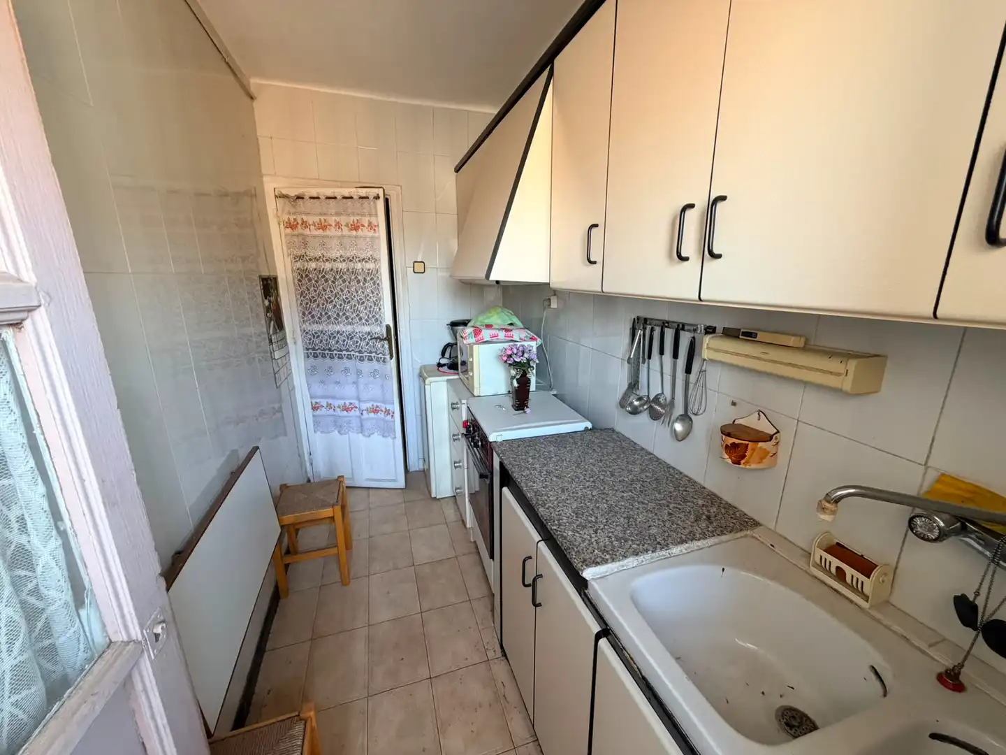 Cocina de Piso en venta en Badalona con Balcón