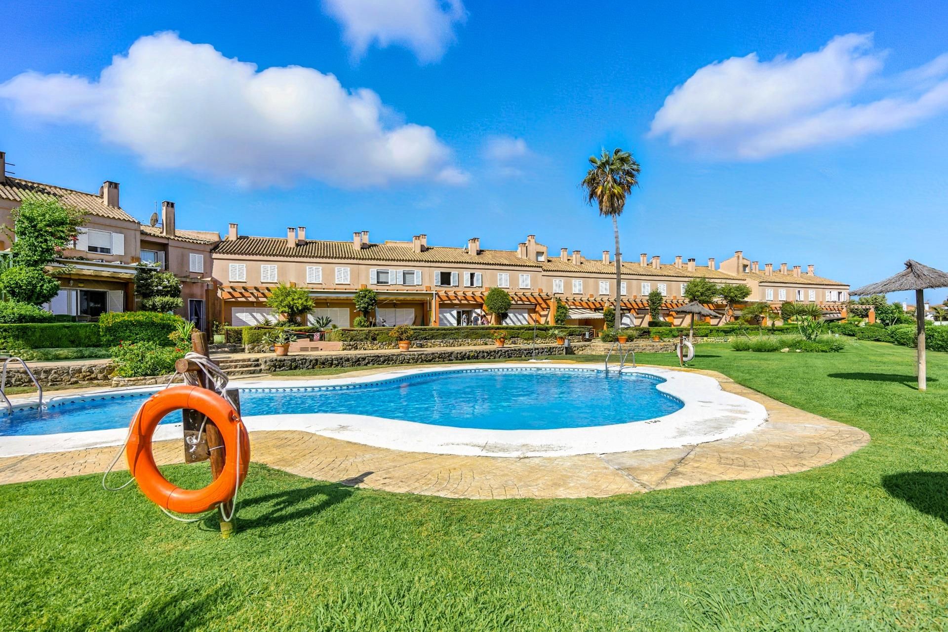 Garden of Single-family semi-detached for sale in Chiclana de la Frontera  with Air Conditioner, Private garden and Terrace