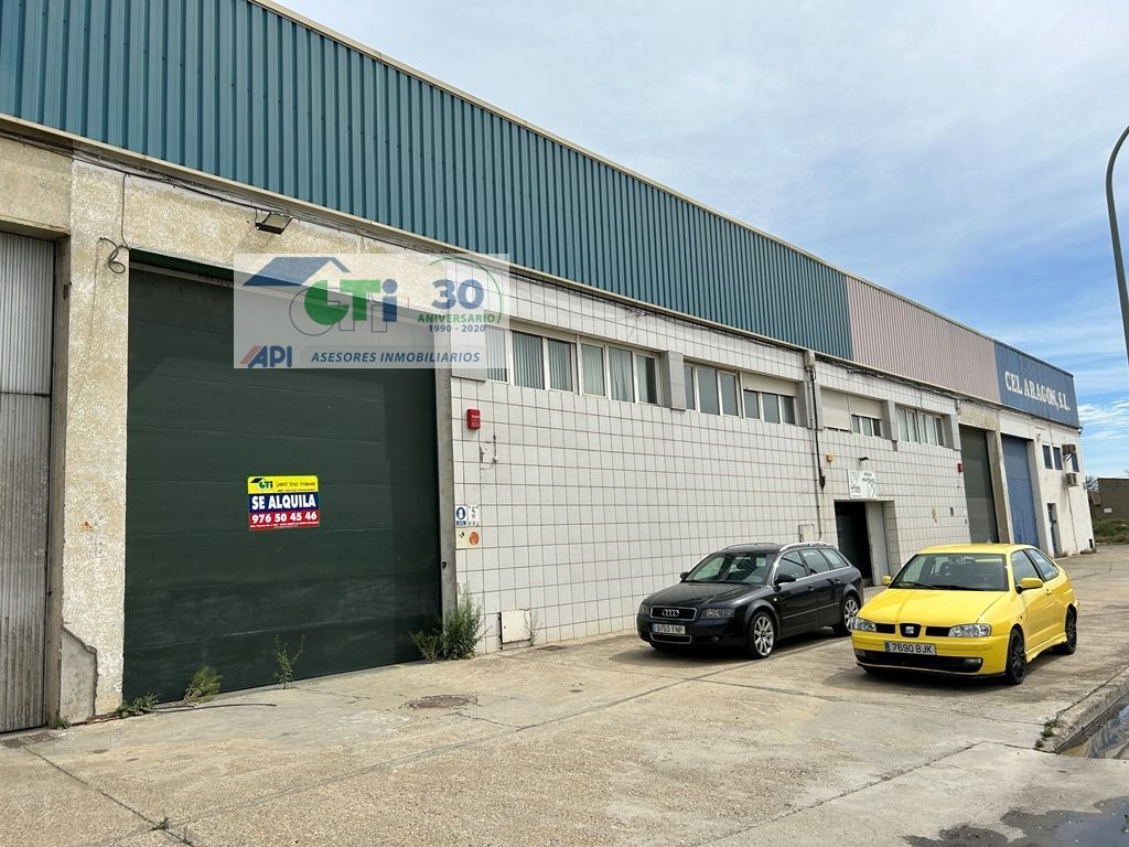Exterior view of Industrial buildings to rent in Utebo
