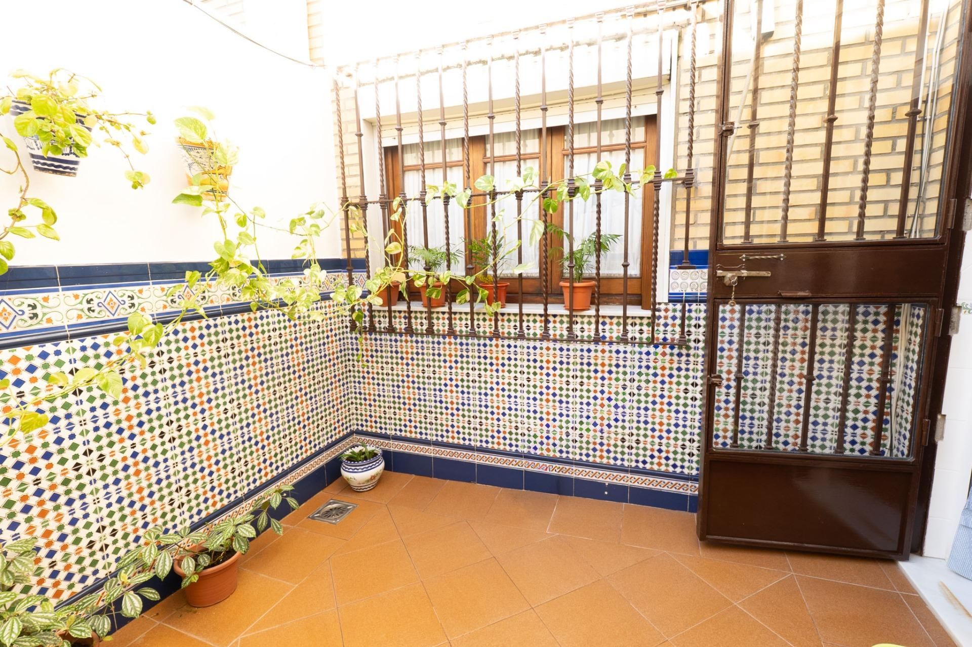 Jardín de Casa adosada en venta en Utrera