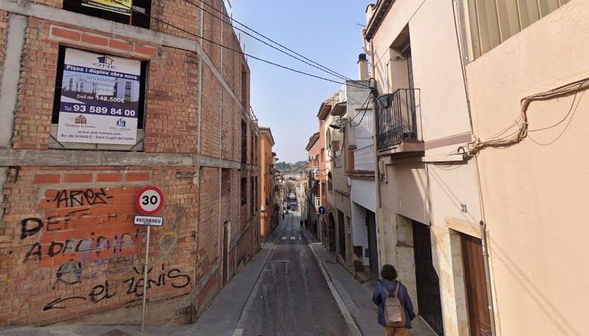 Vista exterior de Piso en venta en Rubí con Terraza