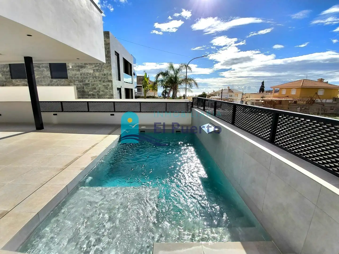 Piscina de Casa o xalet en venda en Mazarrón amb Aire condicionat, Terrassa i Traster