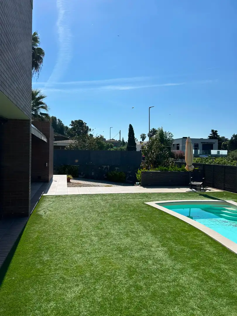 Swimming pool of Houses for sale in Viladecavalls  with Air Conditioner, Heating and Private garden
