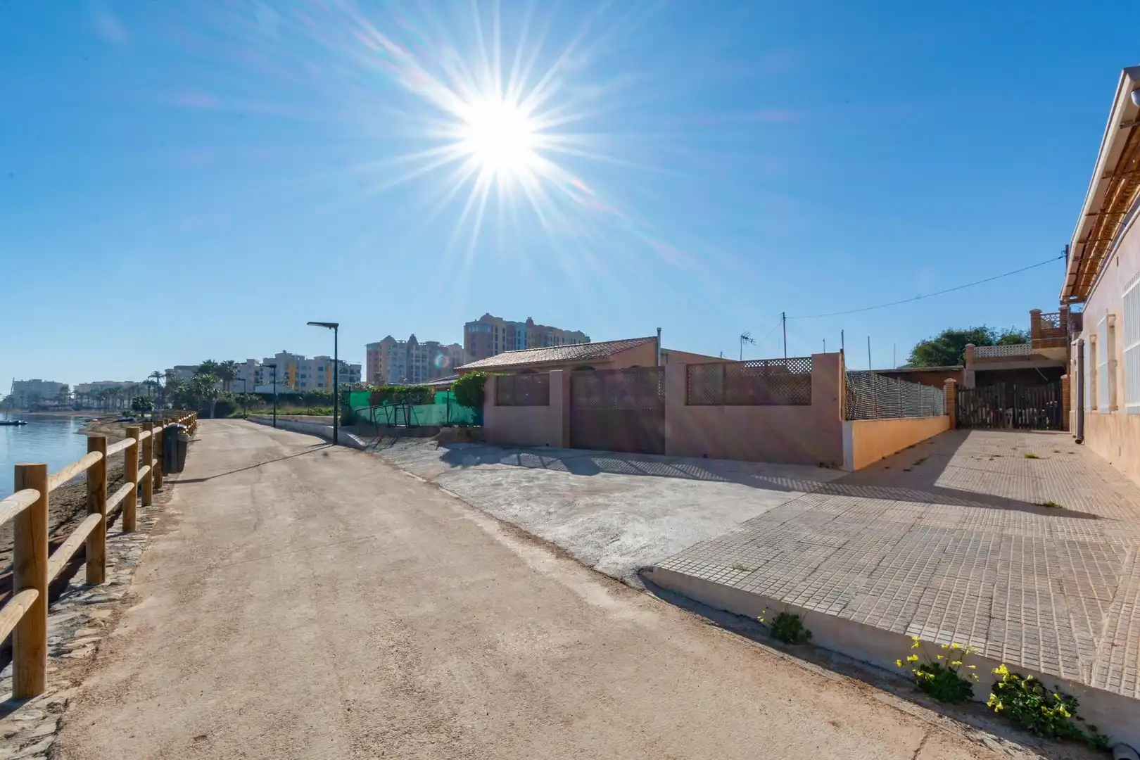 Vista exterior de Casa o chalet en venta en Cartagena