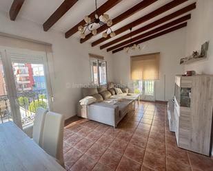 Sala d'estar de Apartament de lloguer en Villajoyosa / La Vila Joiosa amb Aire condicionat i Balcó
