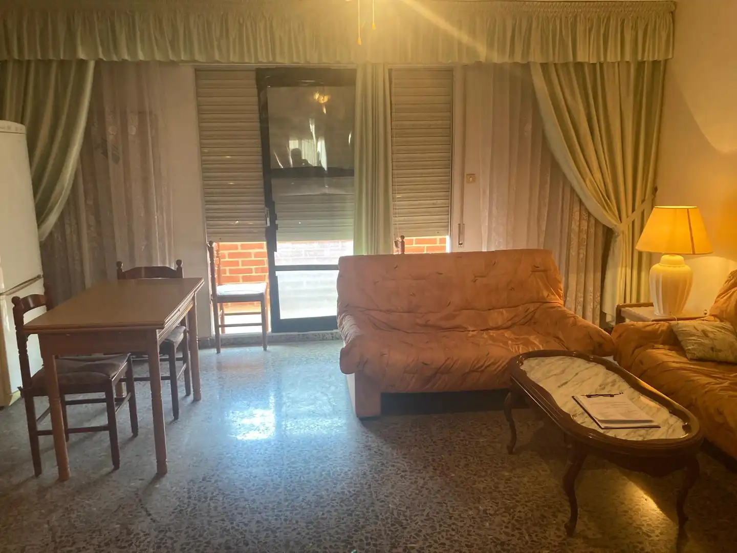 Sala de estar de Piso en venta en Villena con Amueblado y Balcón