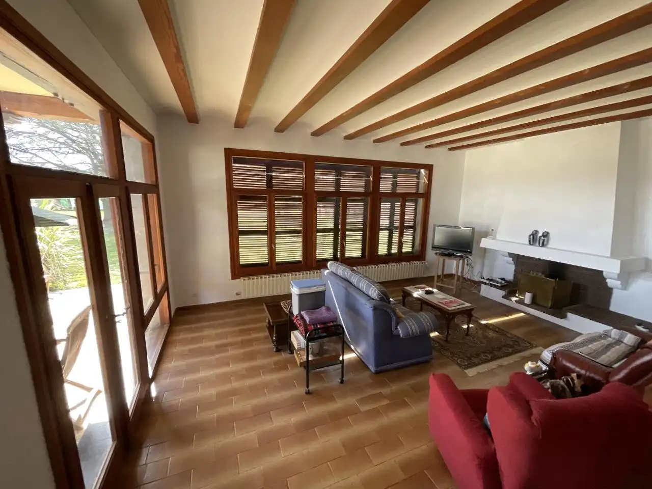 Sala d'estar de Casa o xalet en venda en Castañares de Rioja amb Calefacció, Jardí privat i Parquet